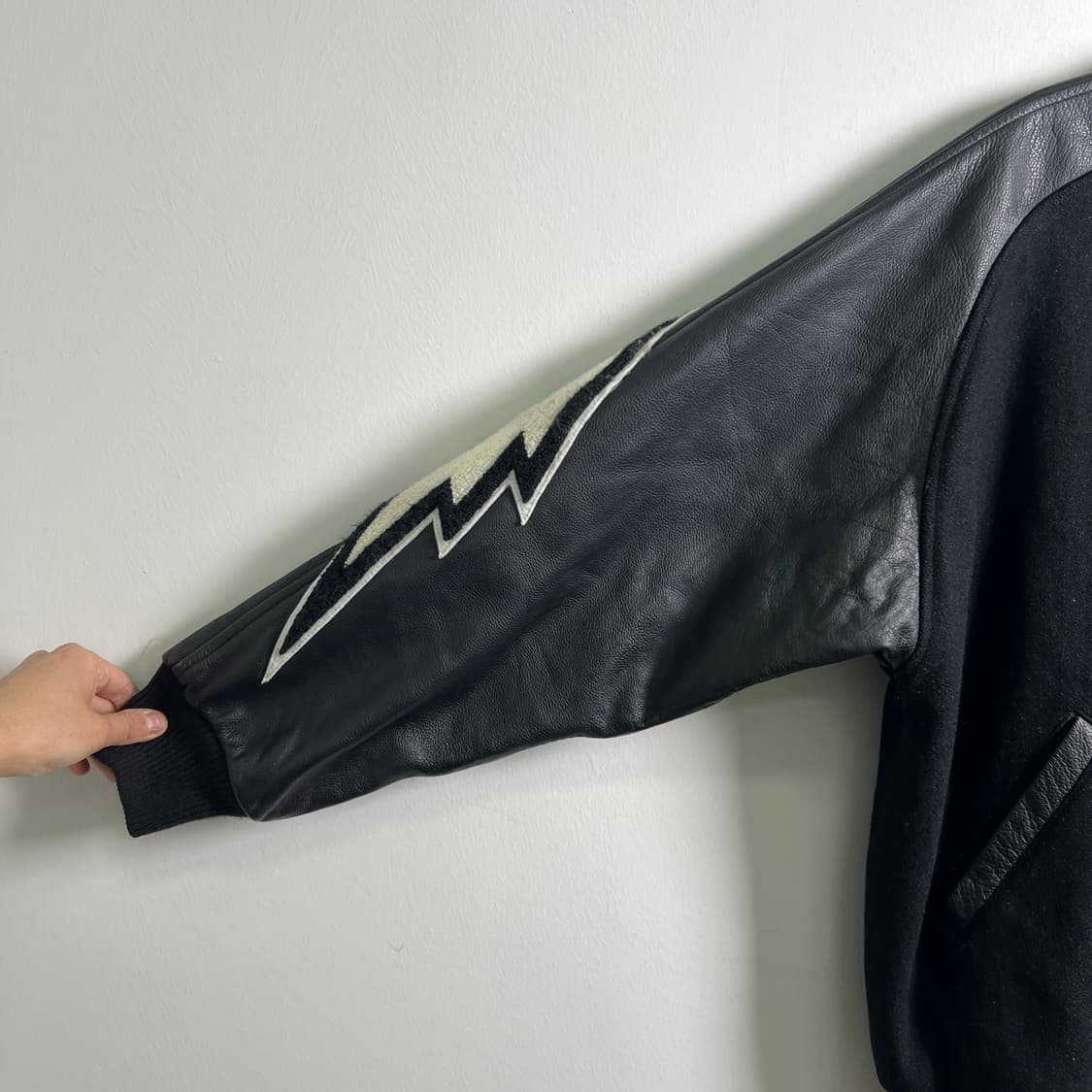 JPN VTG 빈티지 블랙 바시티 자켓  상품이미지7