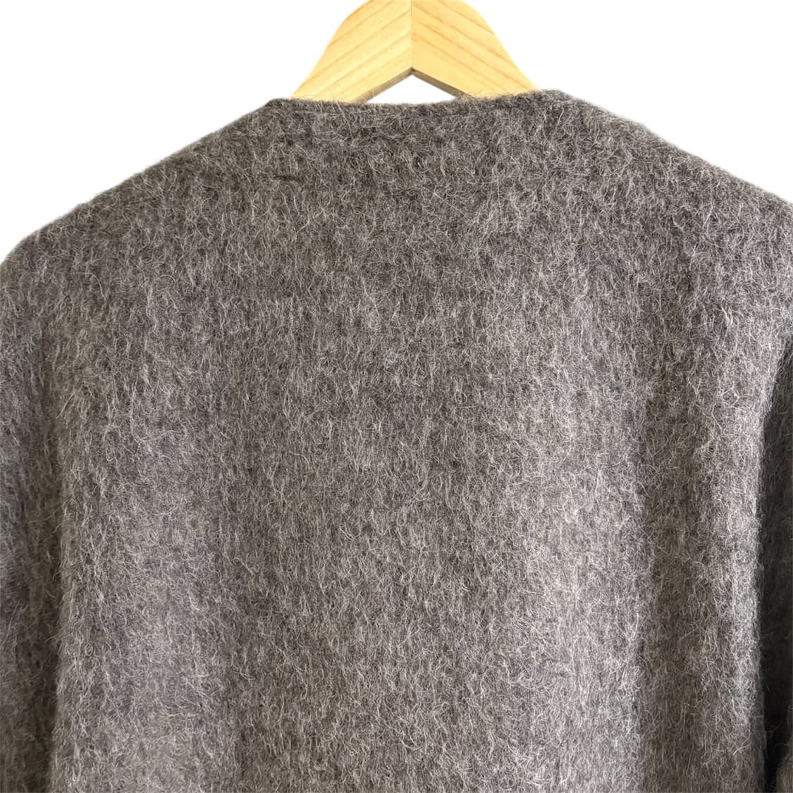 아워레가시 모헤어 몰 가디건 그레이 상품이미지4
