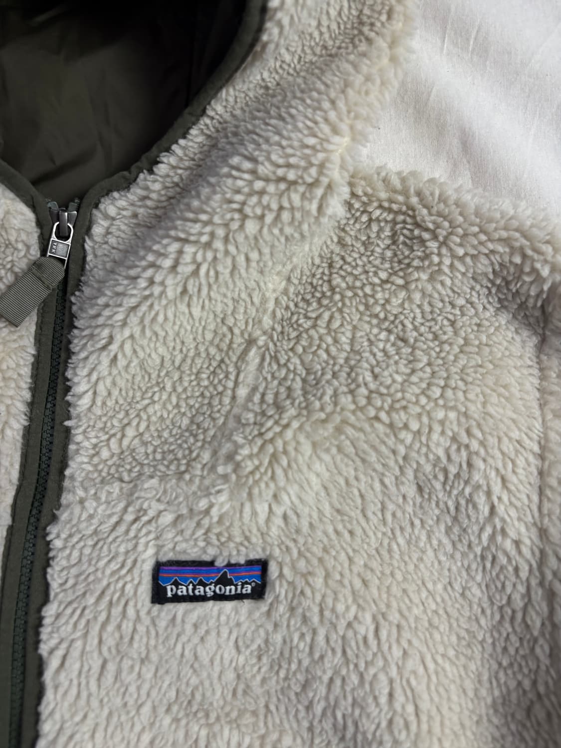 Patagonia 파타고니아 울리스터 플리스 네츄럴 올리브 자켓 M 상품이미지3