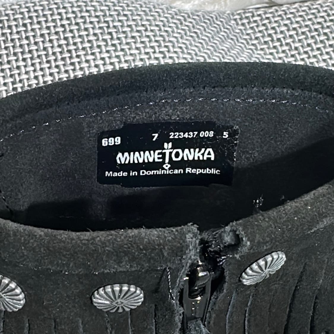 MINNETONKA 부츠 블랙 상품이미지8