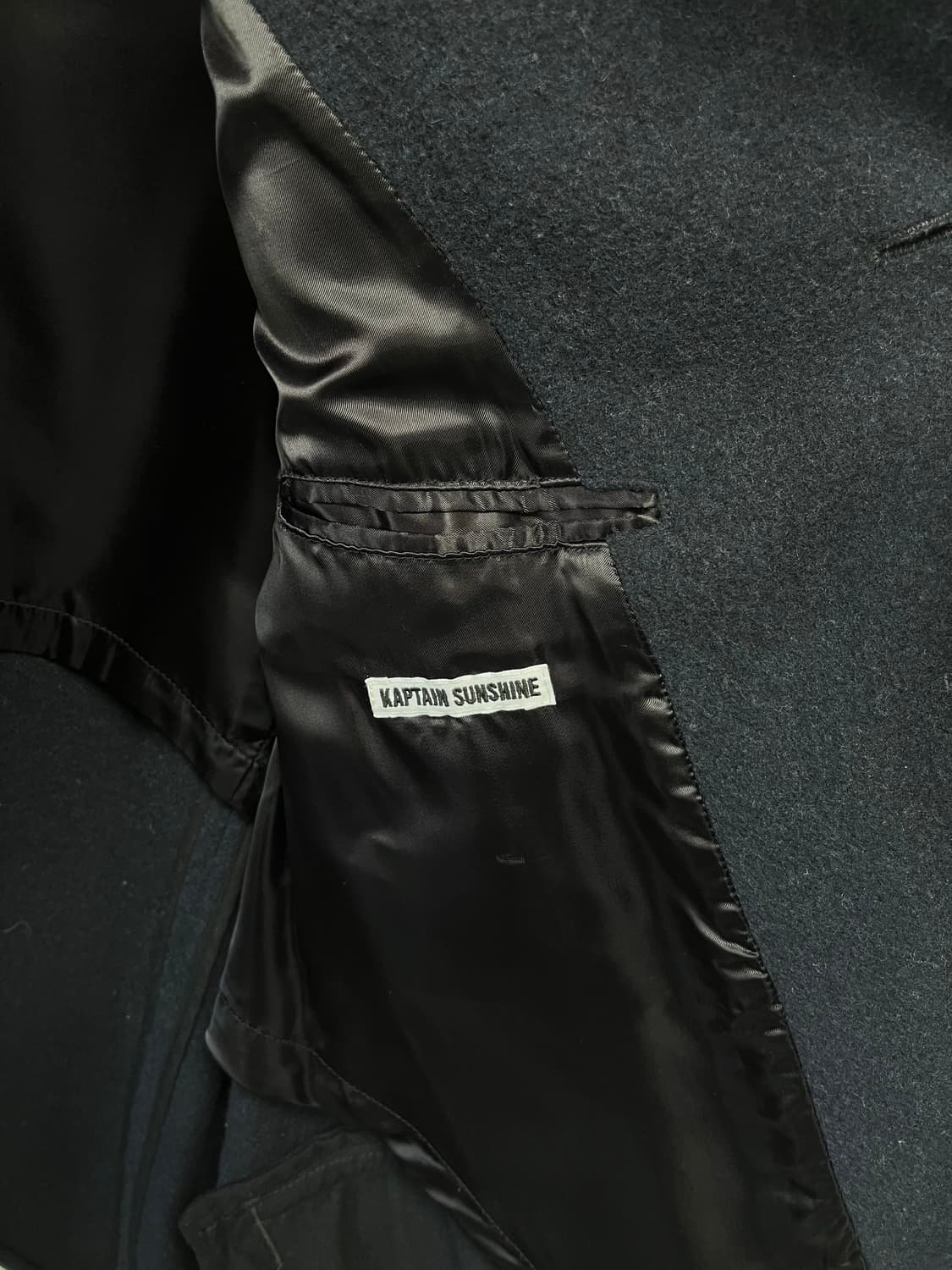 22aw 캡틴선샤인 피코트 네이비 / 38 상품이미지2