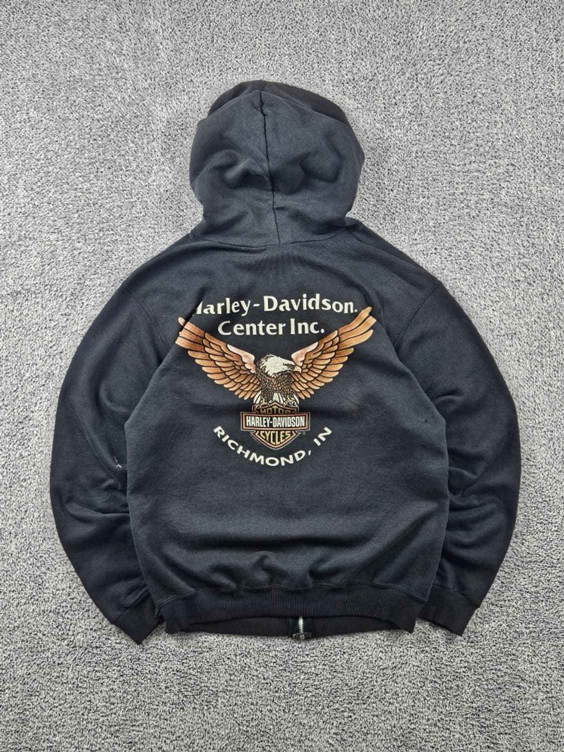 1996 툴텍스 & 할리데이비슨 스웻 후드 집업 ( M ) / 11273 상품이미지1
