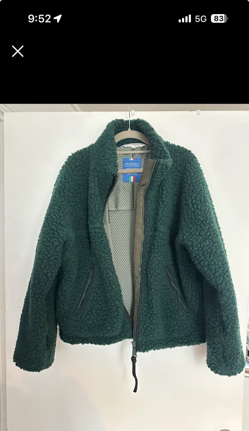 헤리티지플로스 플리스 자켓 상품이미지2