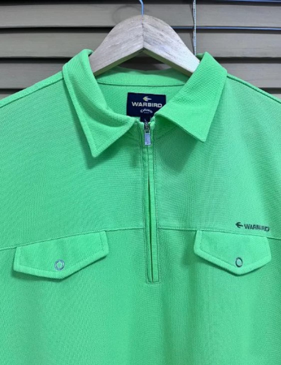 캘러웨이골프 남성 반집업PK반팔티셔츠 L사이즈 상품이미지1