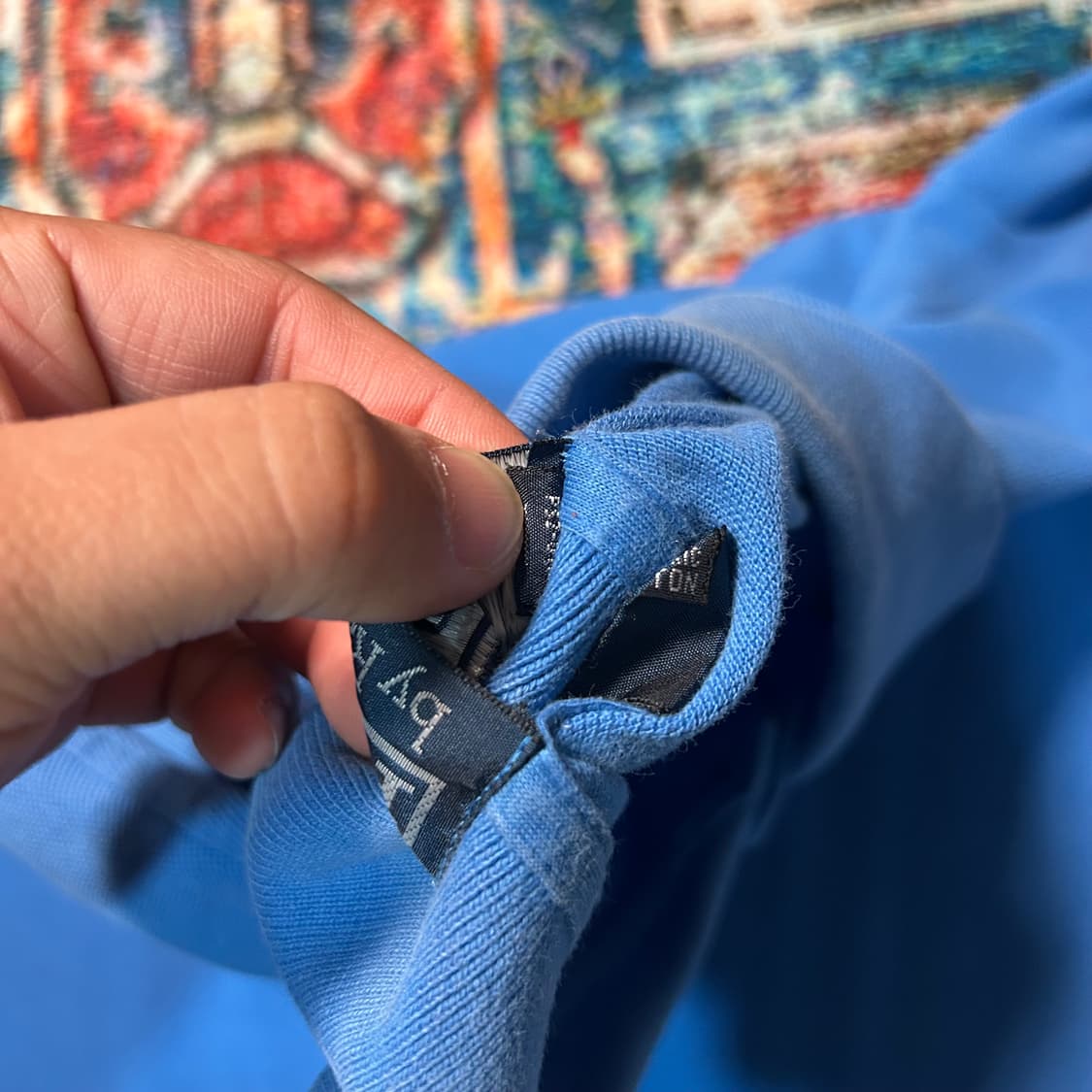 [2XL] 폴로 랄프로렌 스카이 블루 포니 로고 카라 반팔 상품이미지6