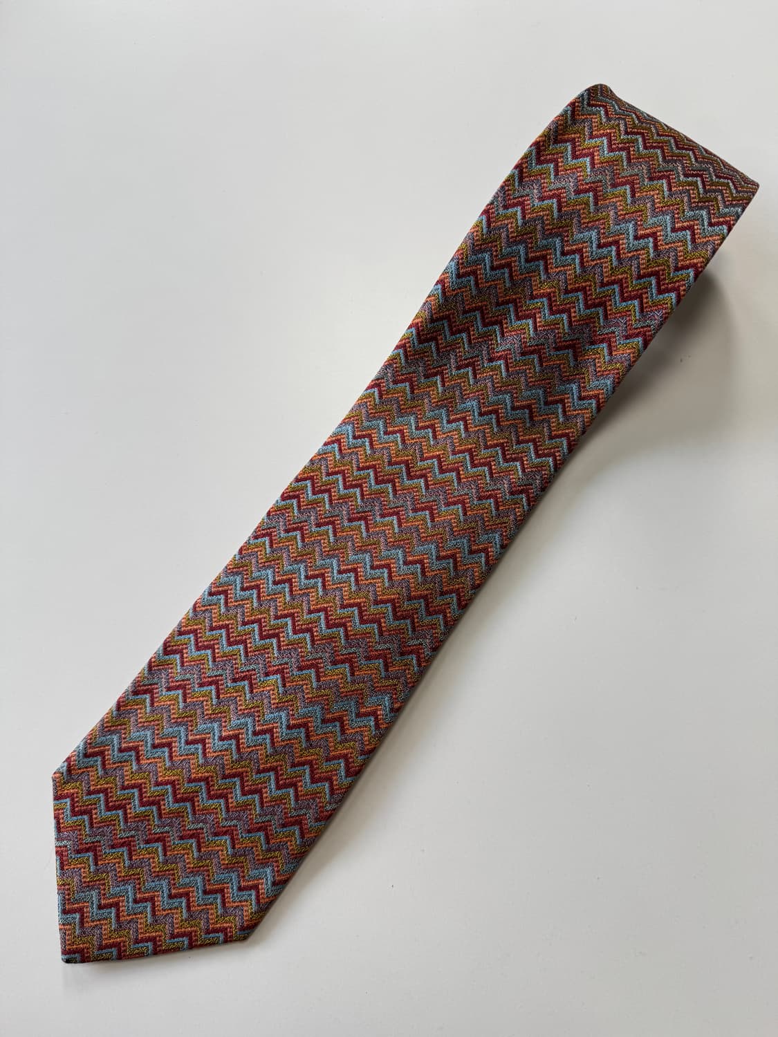 미쏘니 (Missoni) 실크 넥타이 9cm 상품이미지1