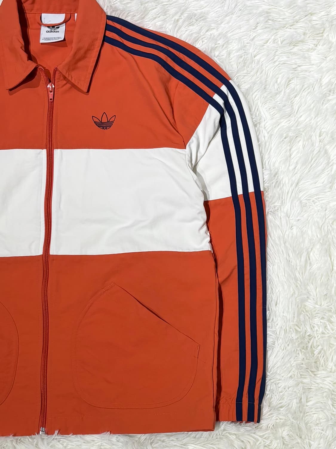 아디다스 오렌지 자켓 상품이미지5