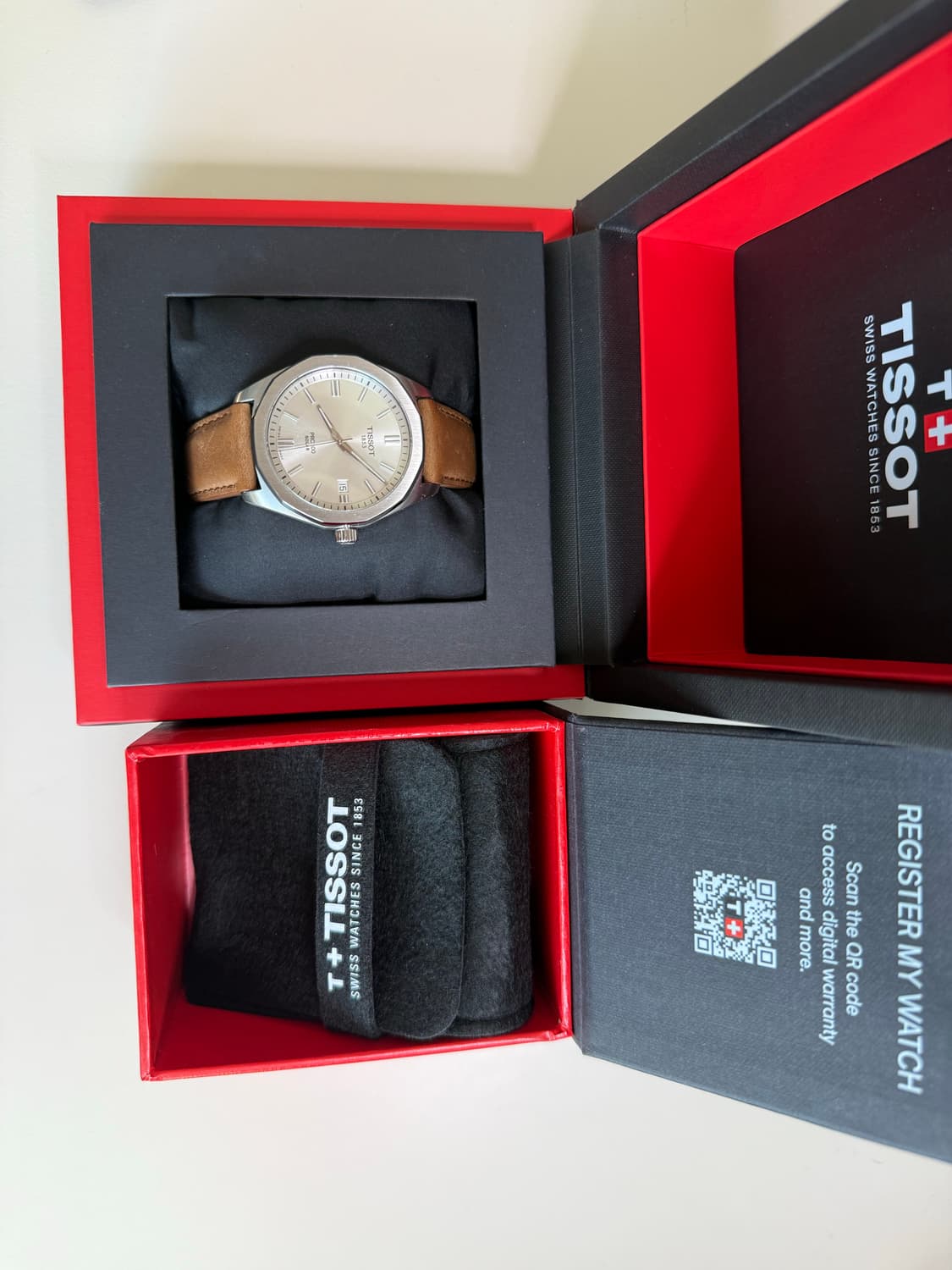 티쏘 PRC100 솔라 (브라운 레더) 판매합니다 상품이미지3