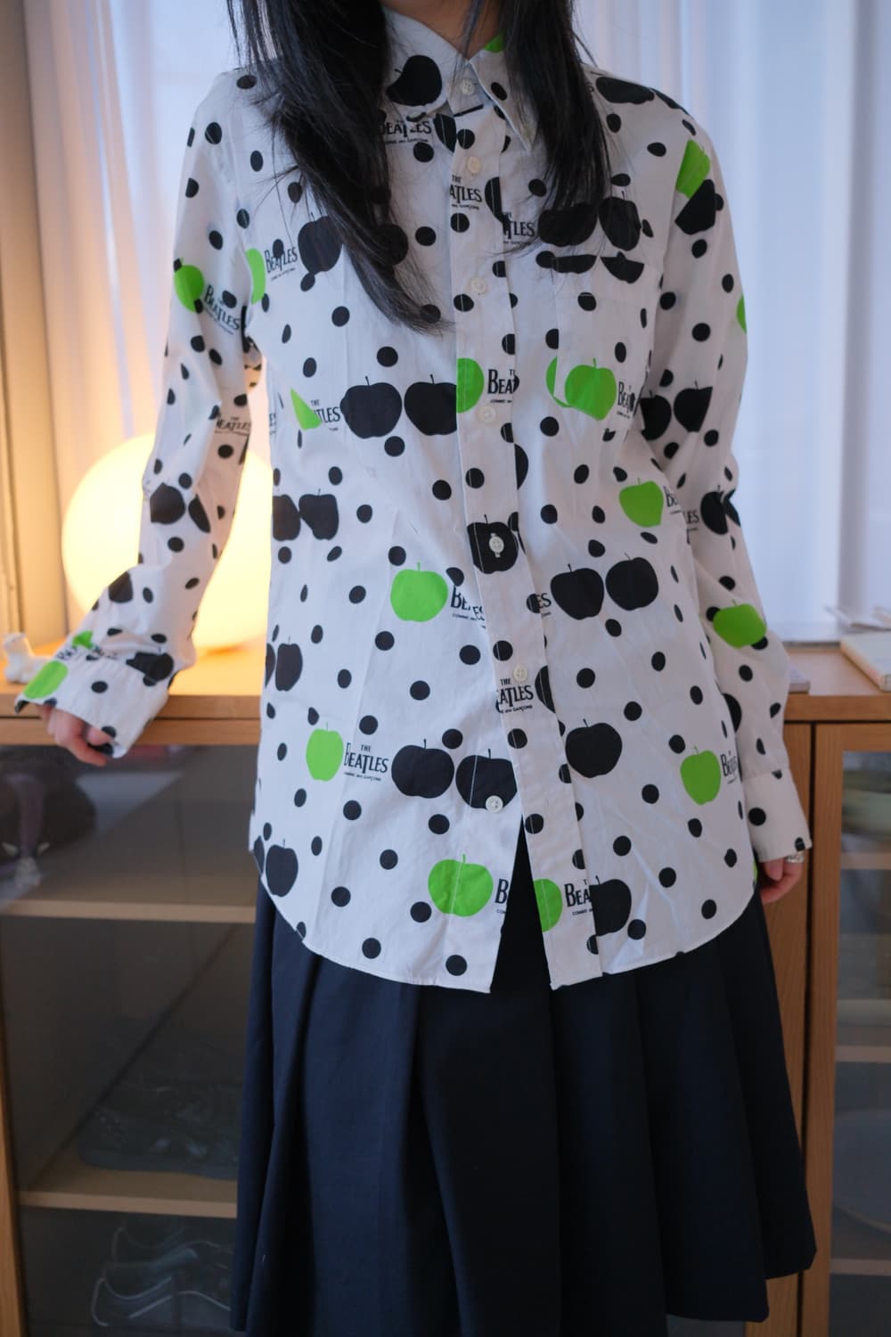 The Beatles Apple dot shirt 상품이미지2