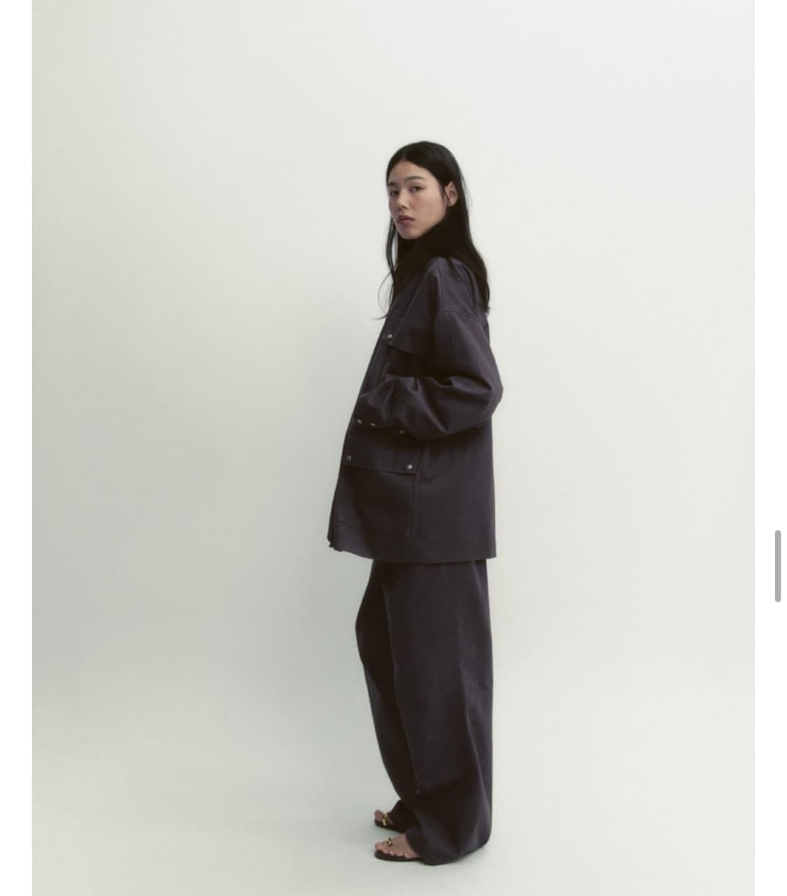 아트이즈오버 브러시드 워크 자켓 베이지 상품이미지10