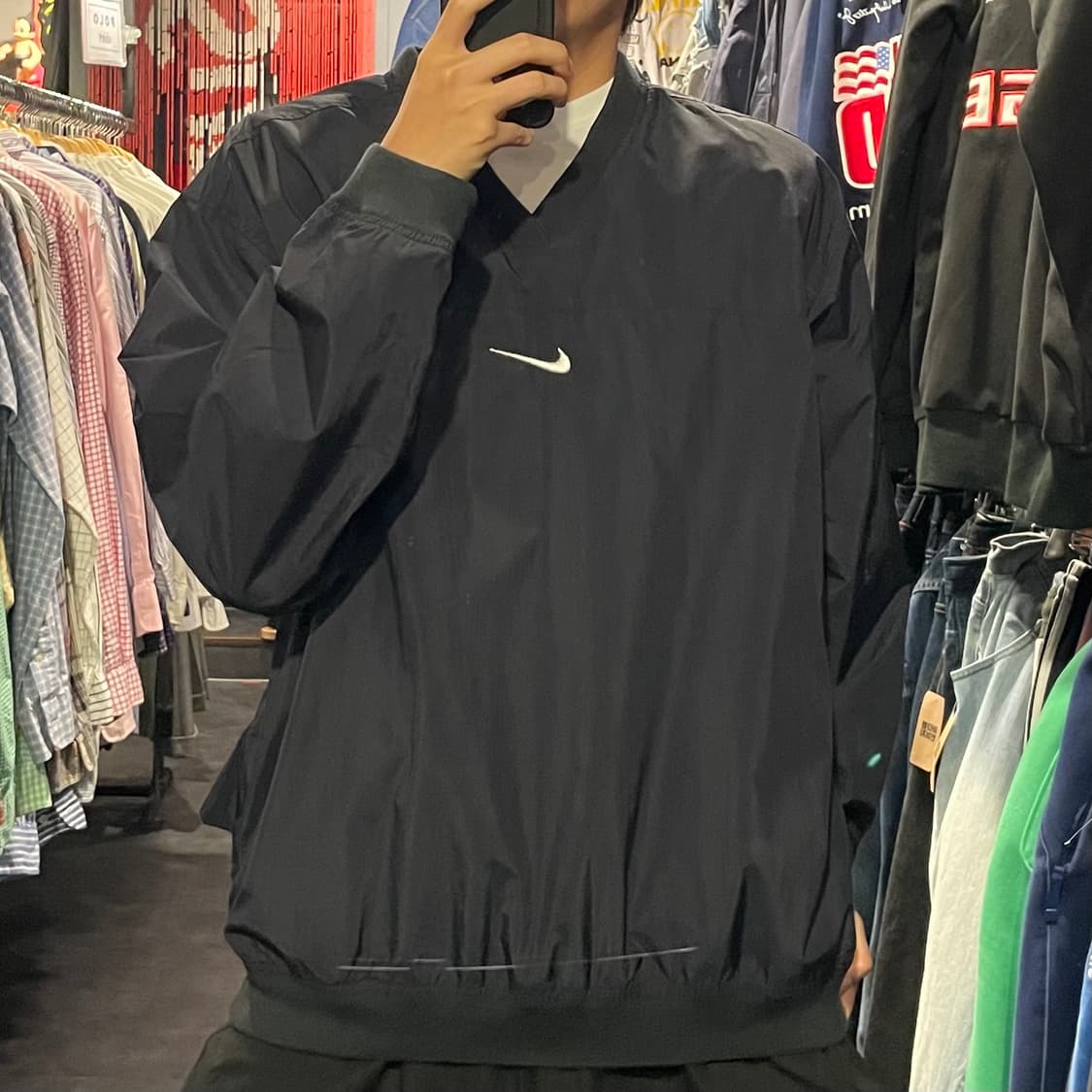 [IM] nike 미드스우시  블랙 웜업 상품이미지1