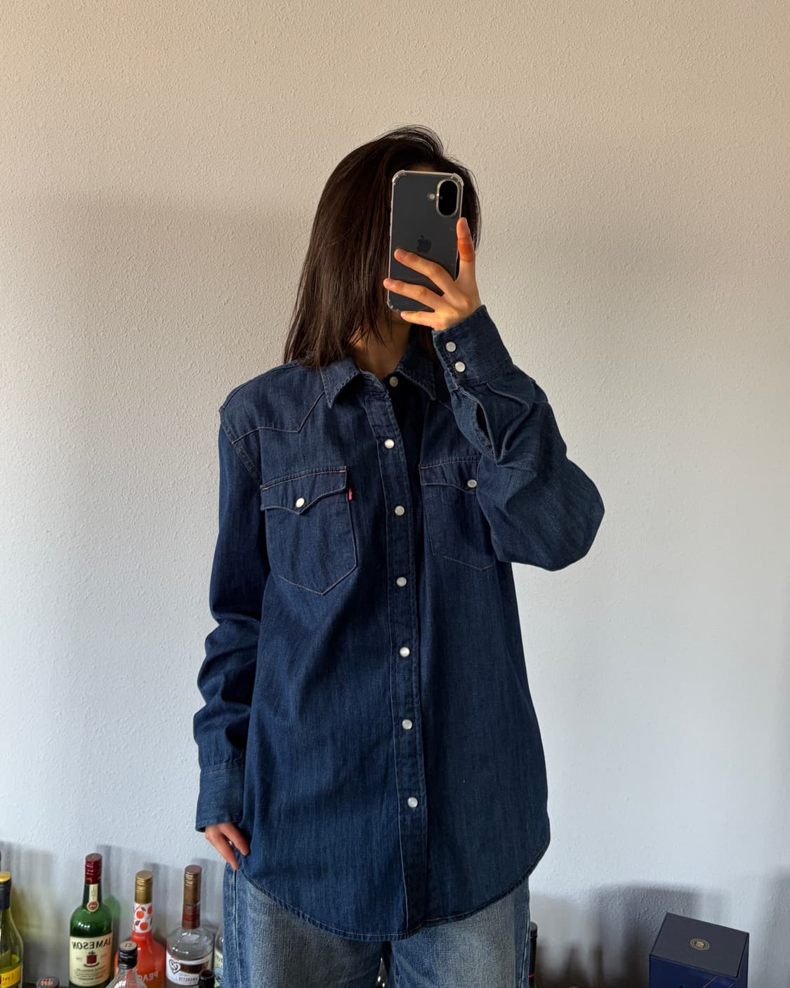 [M]리바이스 Levi's 웨스턴 데님 셔츠 상품이미지1