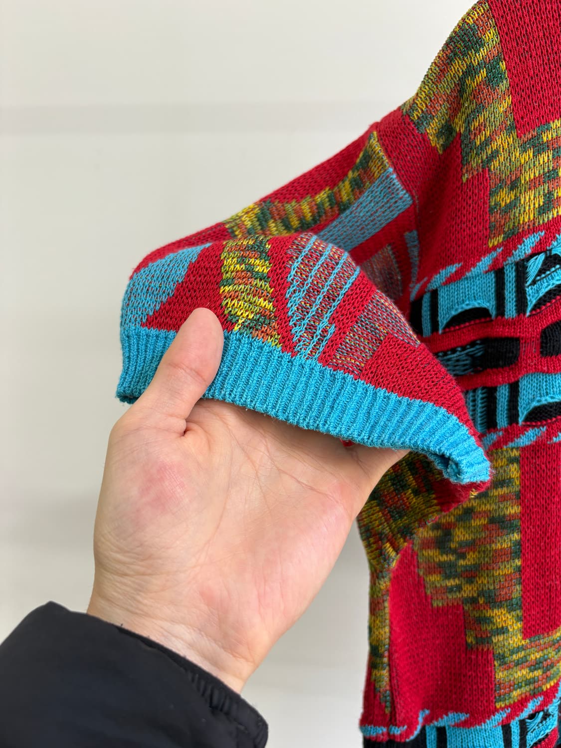 BLACK LIST UOMO (Made in Japan) 니트 반팔 상품이미지4