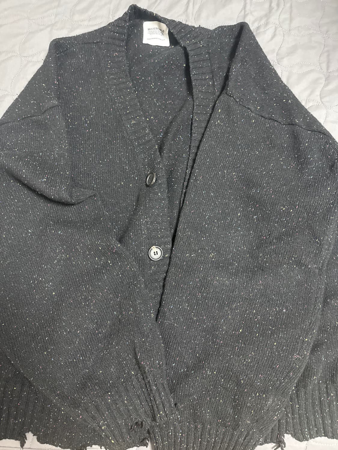 미스터차일드 가디건 애쉬아일랜드 착용 상품이미지2