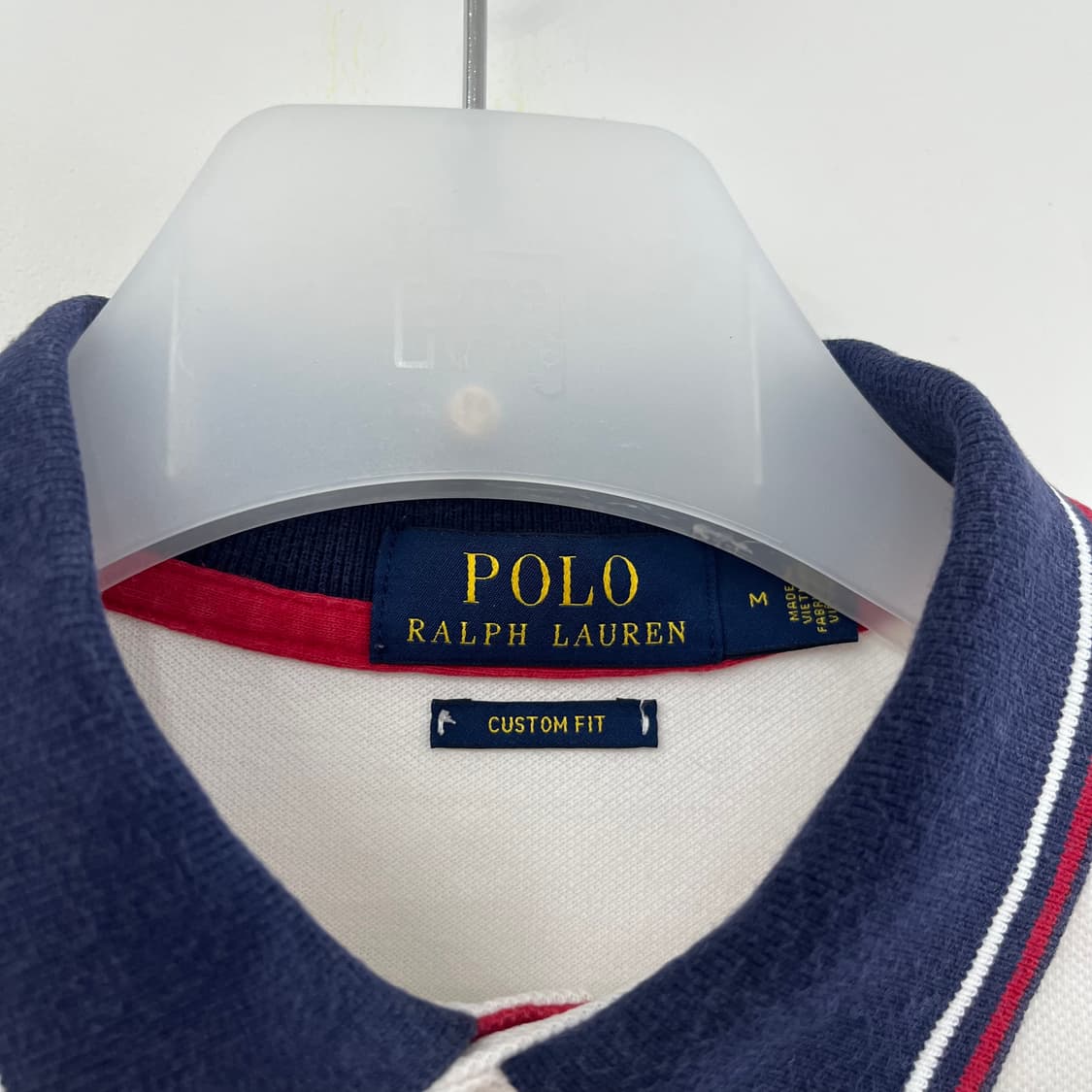 폴로 랄프로렌 빅포니 화이트 카라 반팔 티셔츠 상품이미지5