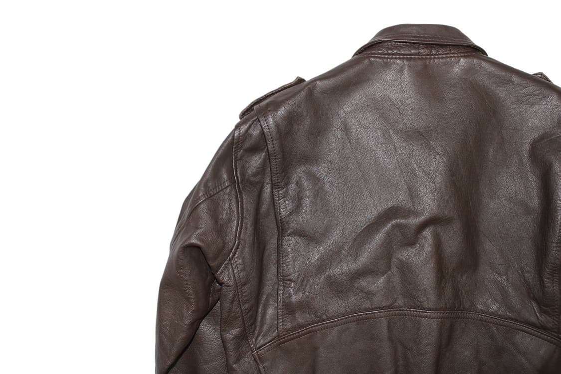 TOBEL JAPAN BY TOKYOBELT 카우레더 A-1 봄버 자켓 상품이미지7