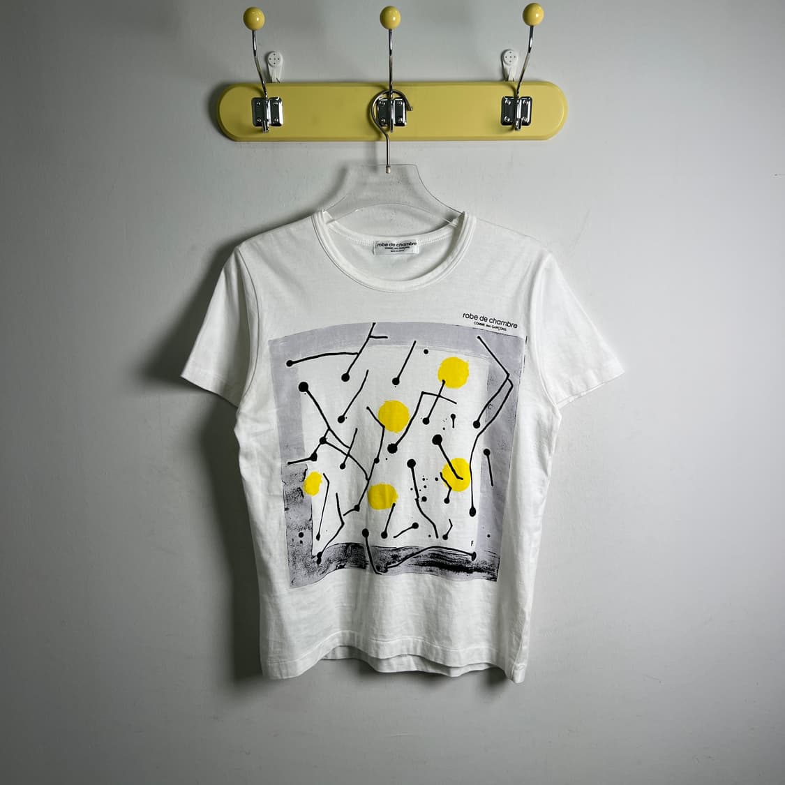 00's 꼼데가르송 로브 드 샴브레 그래픽 반팔 티셔츠  상품이미지2