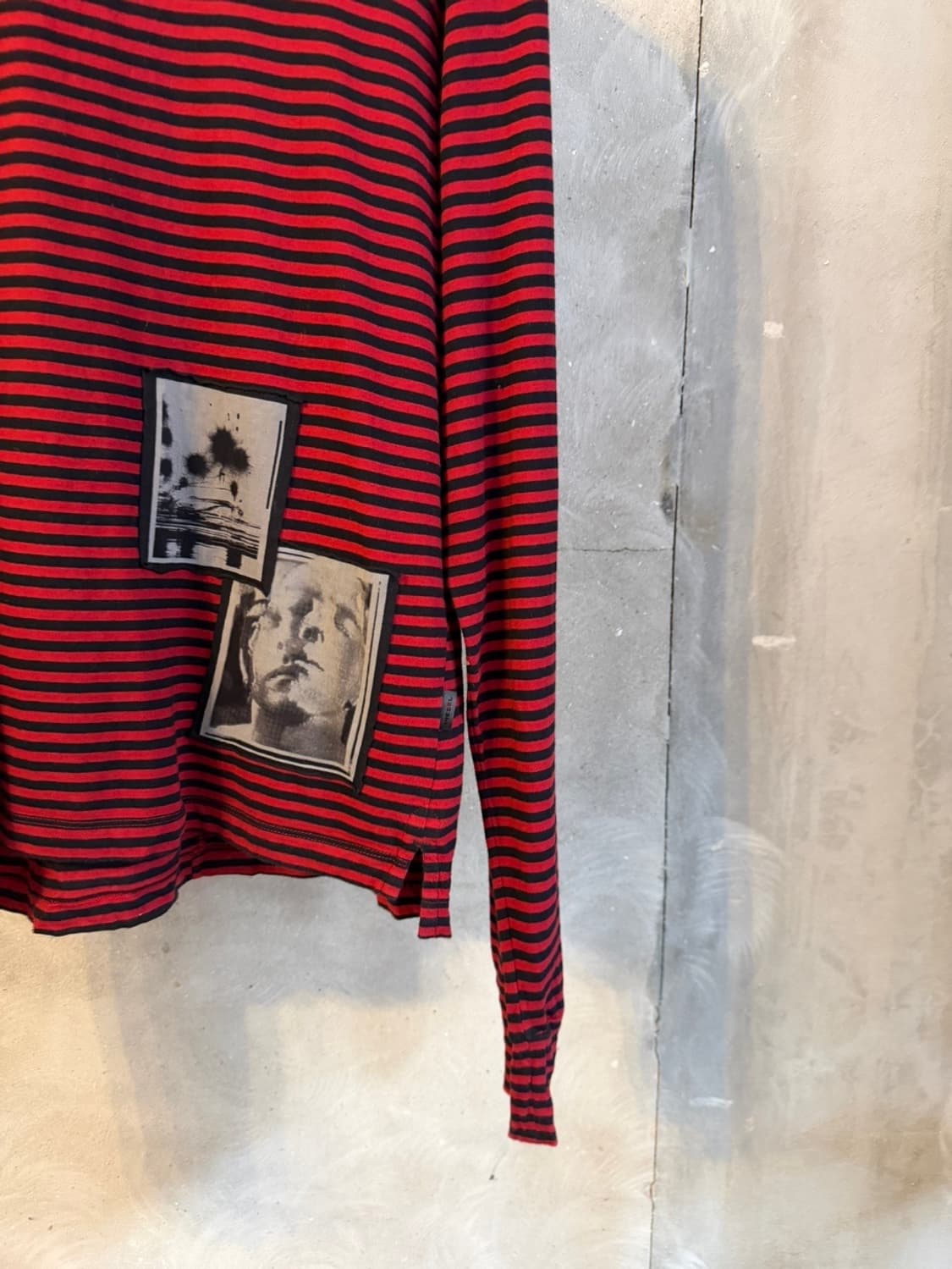 디젤 롱슬리브 크루넥 티셔츠 100 상품이미지5