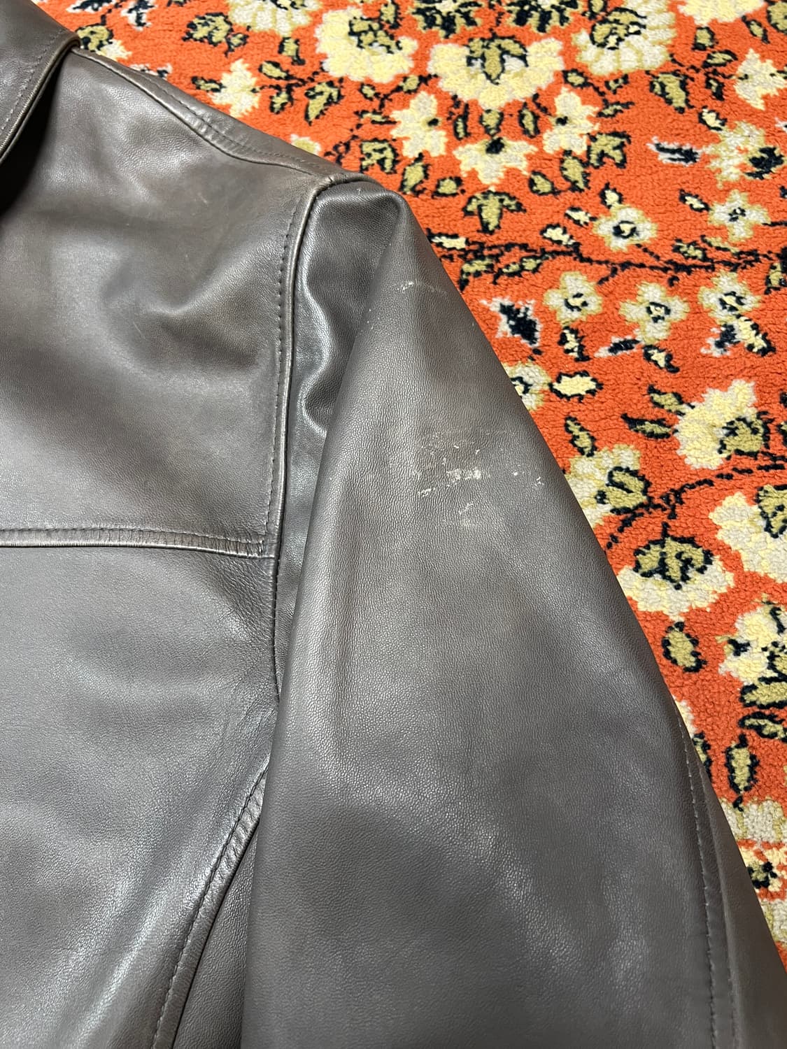 [2XL] 라운드트리 앤 요크 램스킨 싱글 라이더 자켓 상품이미지10