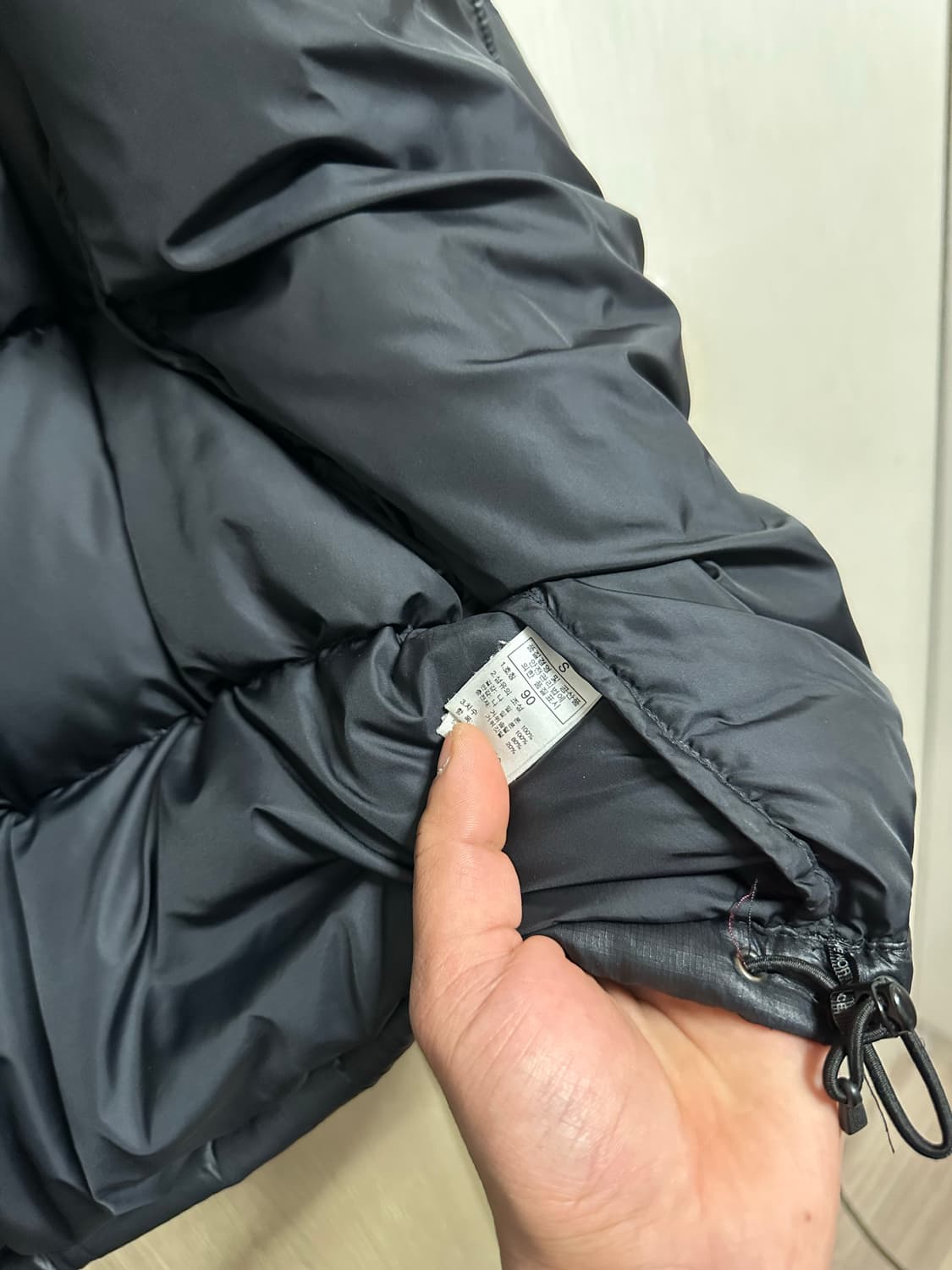 노스페이스 1996 눕시 패딩 블랙 90 상품이미지8