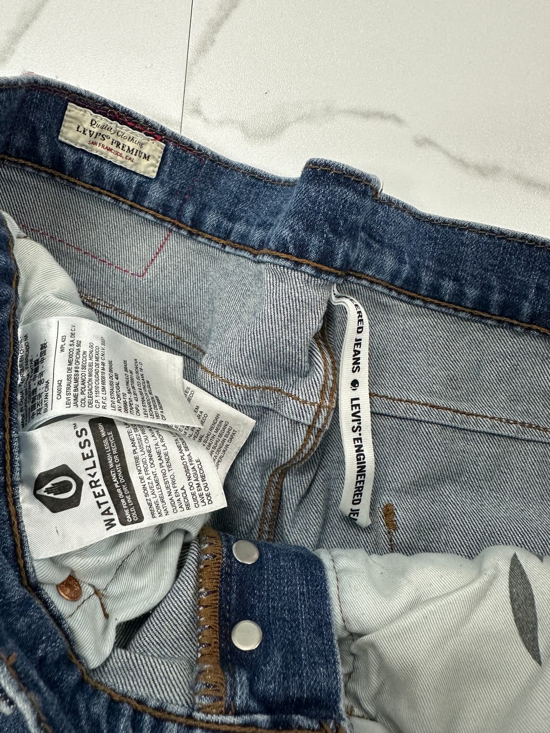 Levi's 리바이스 502 프리미엄 엔지니어드 진 상품이미지4