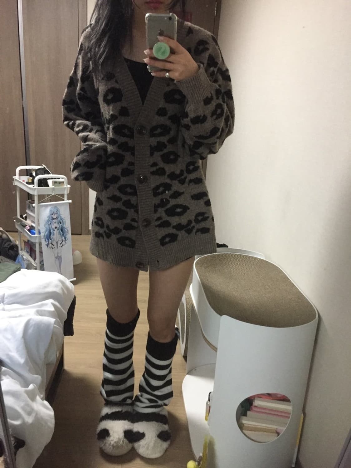 호피가디건 상품이미지1