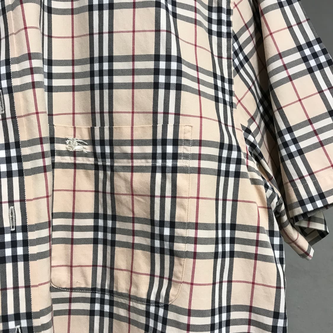 버버리 반팔 셔츠 L 상품이미지4