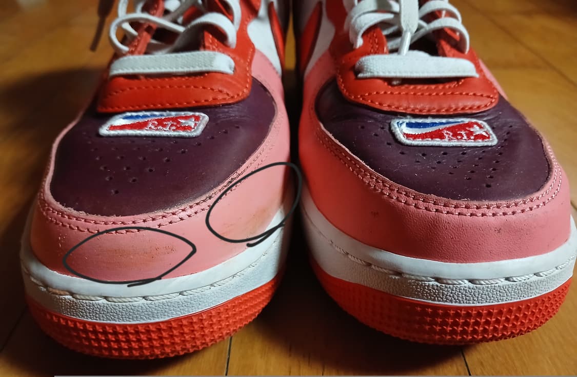 나이키 X 리카르도 티시 에어포스 1 하이 선블러쉬 상품이미지3