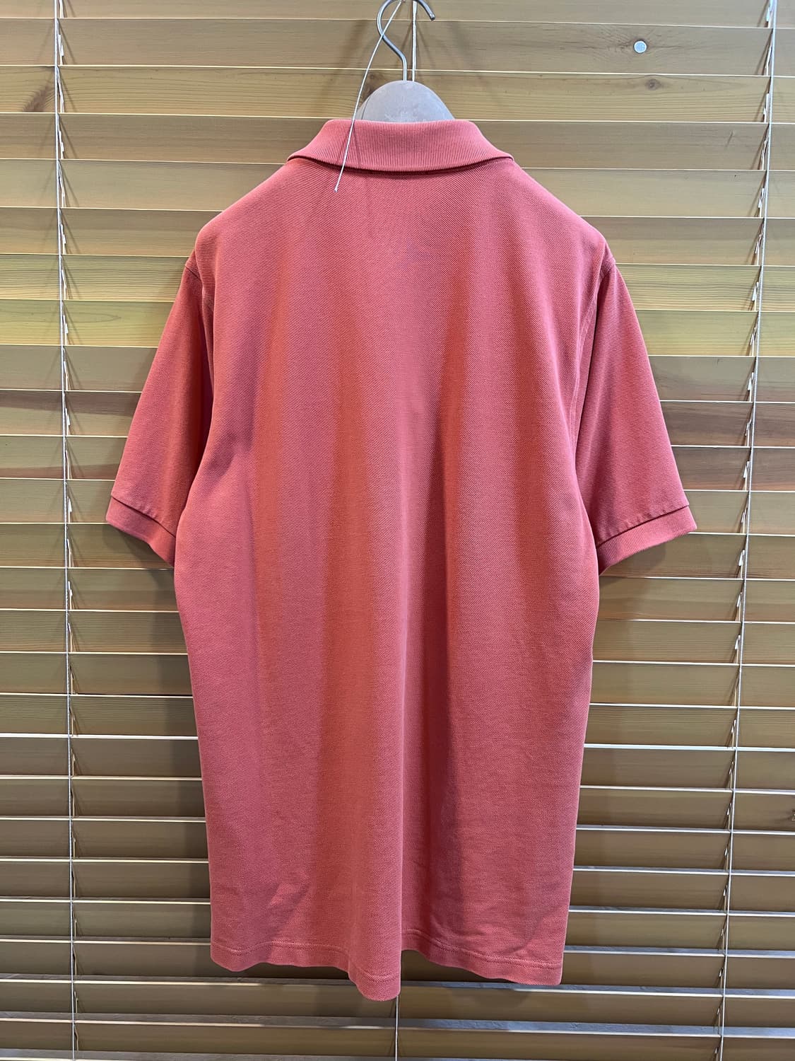 버버리 남성 코랄오렌지 PK카라반팔티셔츠 상품이미지3