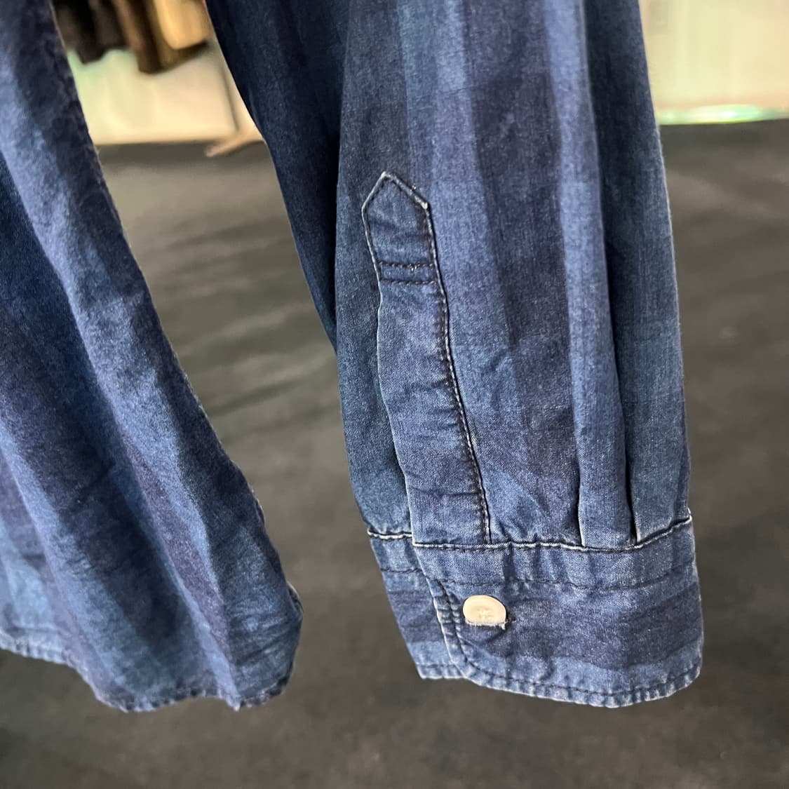 [M] EDWIN 에드윈 타탄체크 셔츠 남방 상품이미지5