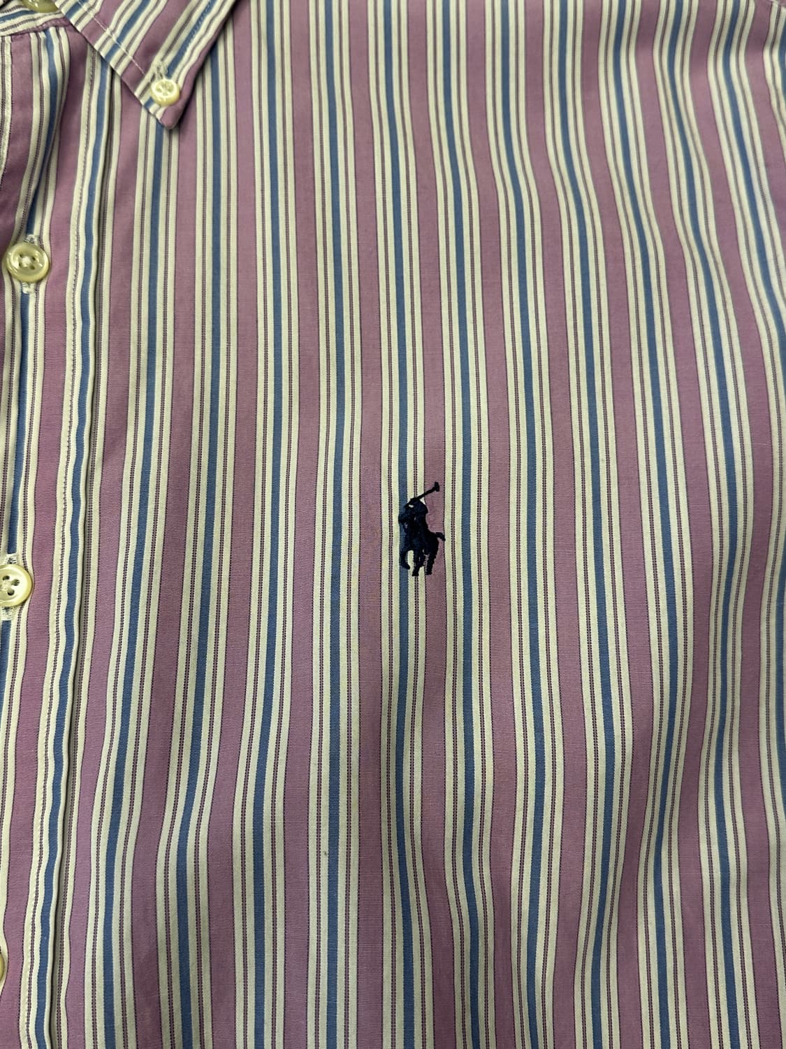 폴로 랄프로렌 스트라이프 셔츠 L 상품이미지3