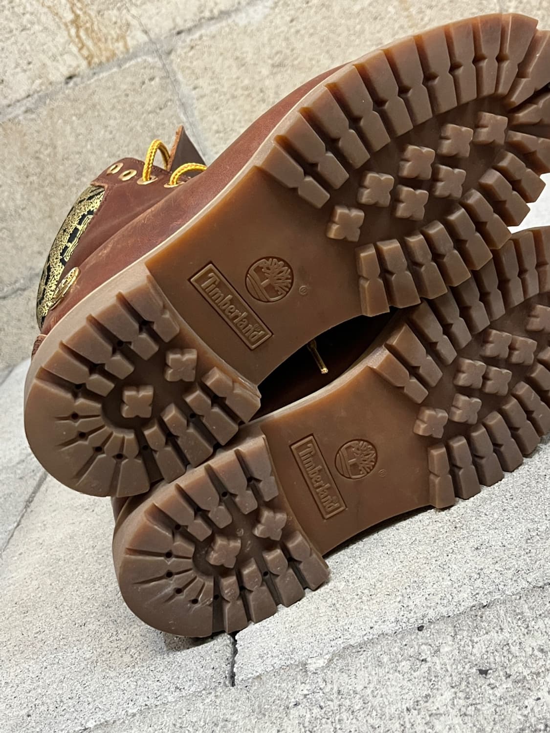 팀버랜드 브라운 레더 부츠 상품이미지8