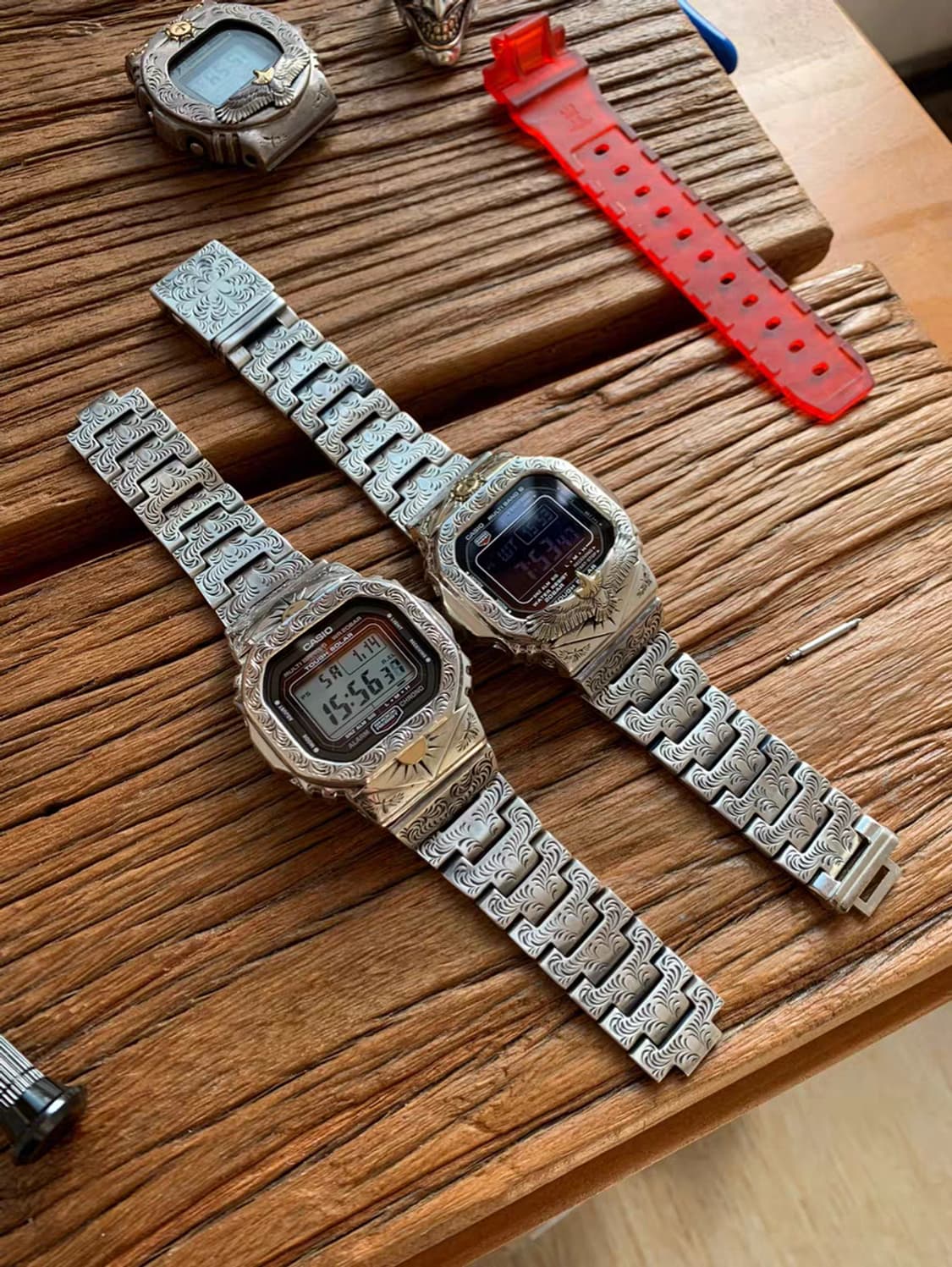 Oceanora G-Shock B5000 & 5600 18K 브레이슬 상품이미지5