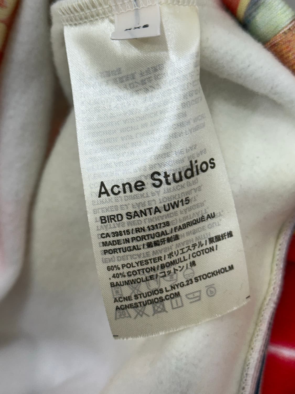 아크네 기모 맨투맨 상품이미지7