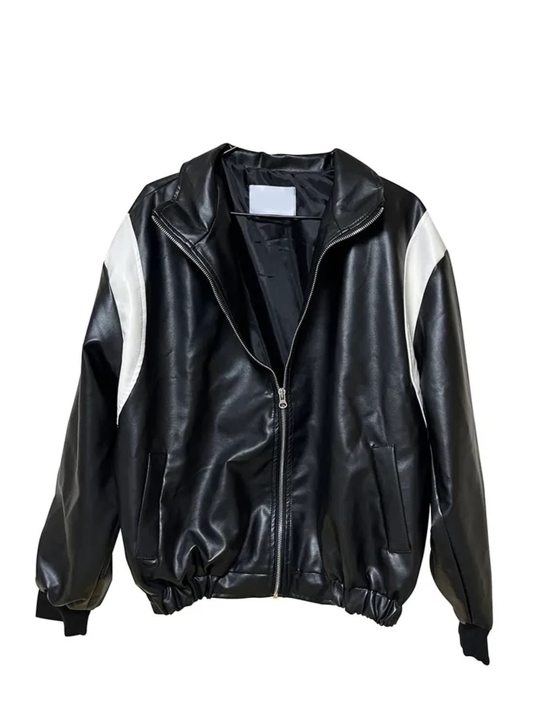 흰검 레더자켓 상품이미지1