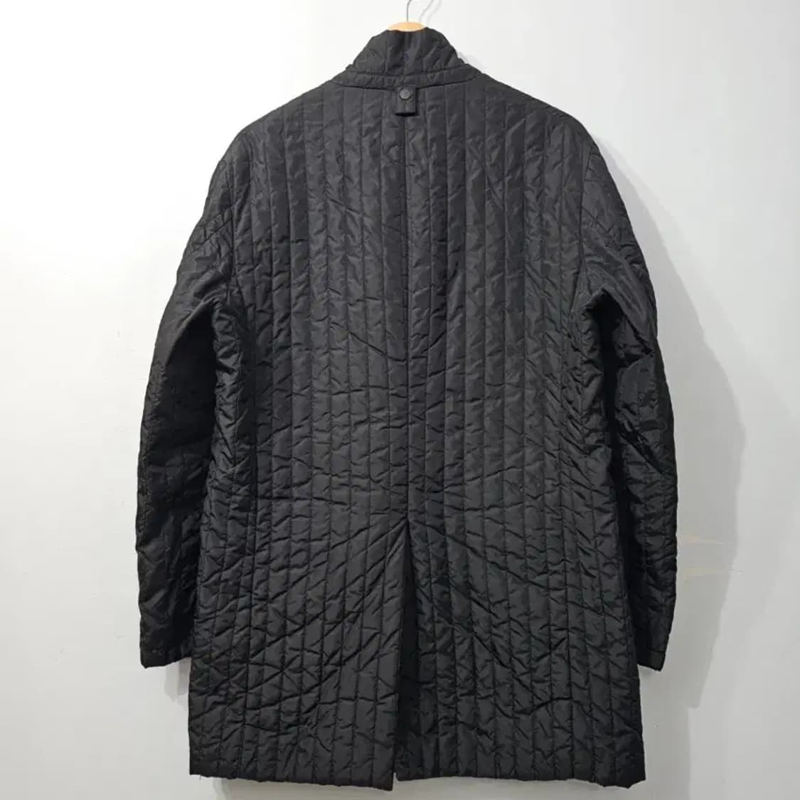 DKNY 남성 블랙 퀼팅 코트 105 상품이미지5