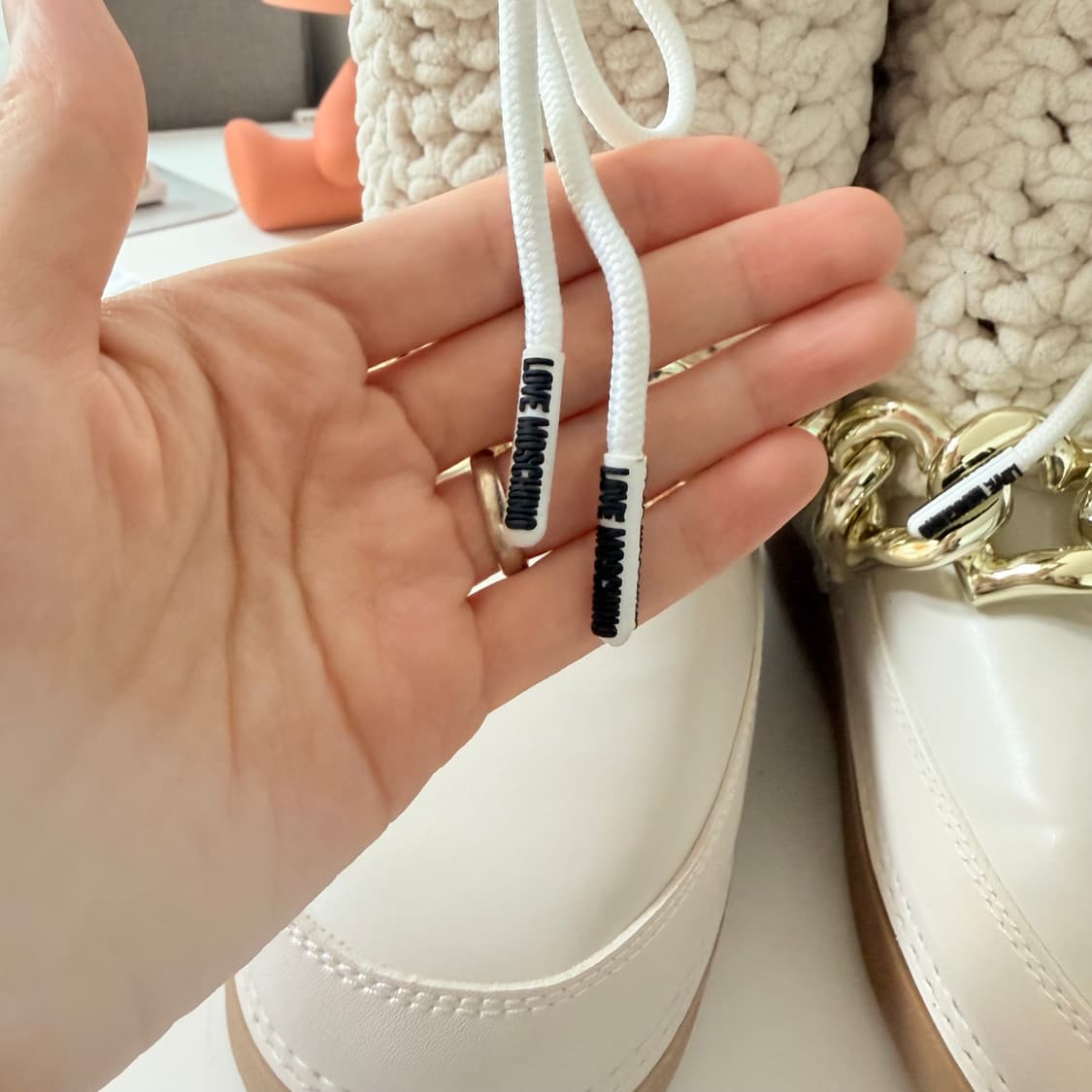 (새신발) 러브 모스키노 청키 부츠 37-38 상품이미지7