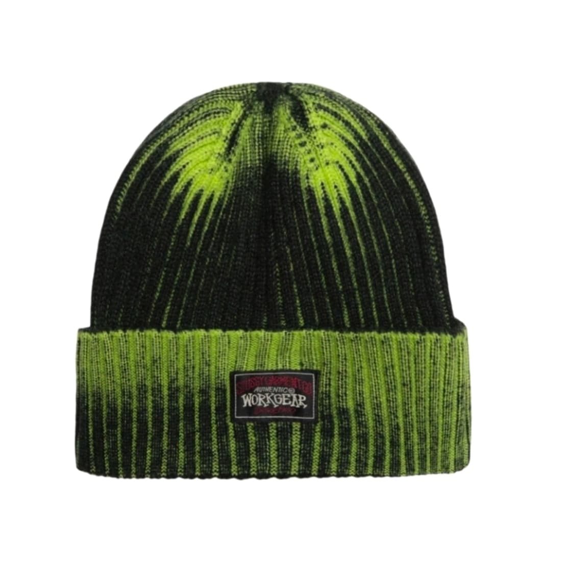 스투시 워크기어 스프레이 커브 비니 라임 상품이미지1