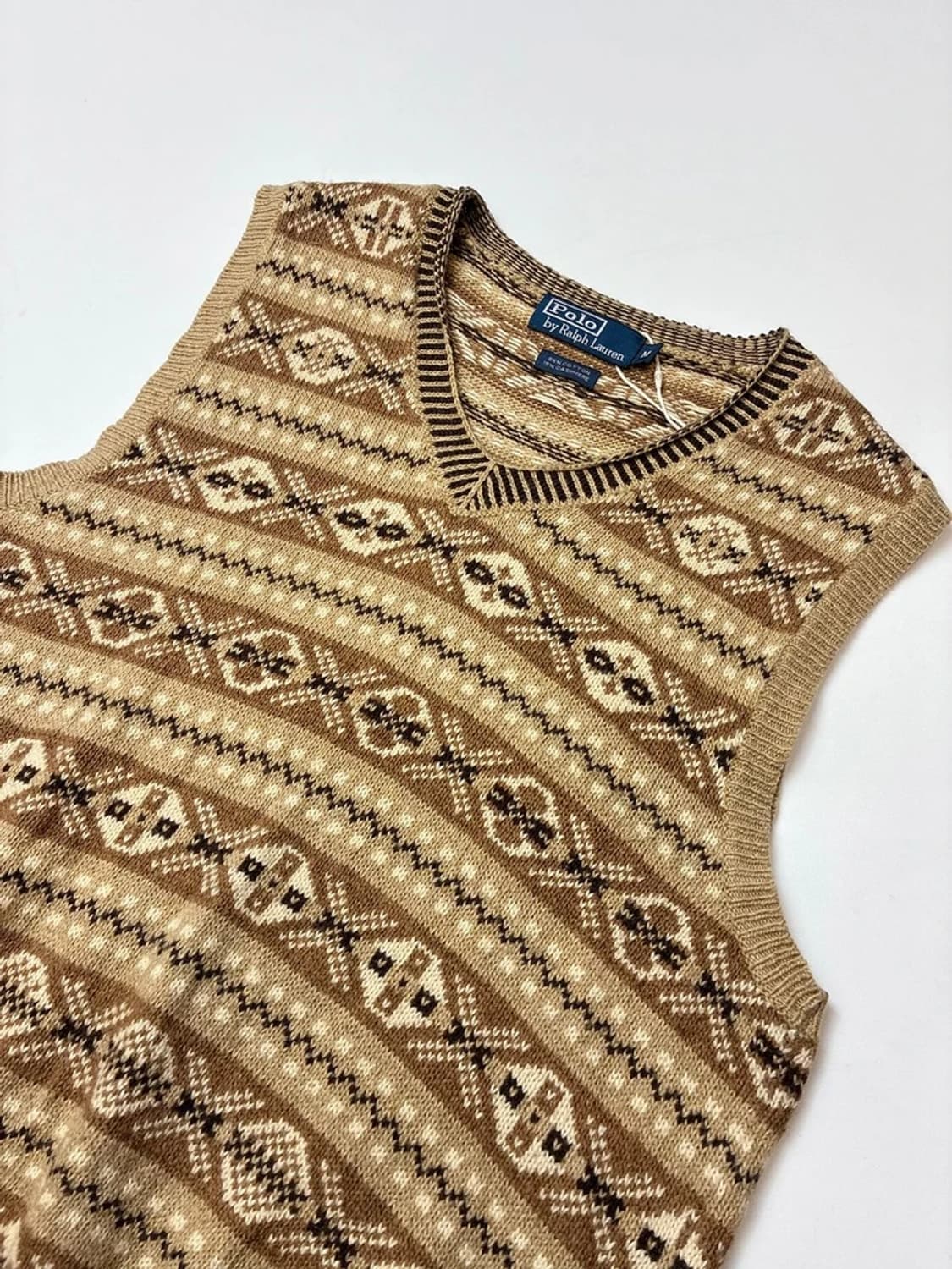 폴로 랄프로렌 90s 페어아일 니트 베스트 PN5130 상품이미지2