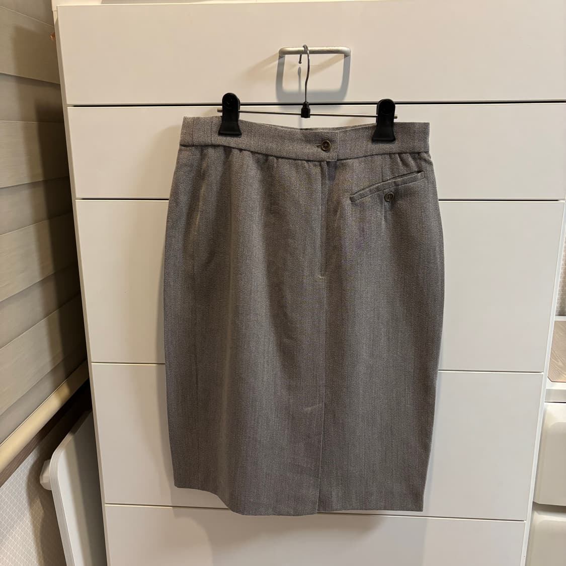 MaxMara WEEKEND 막스마라 그레이 미디 스커트 상품이미지2