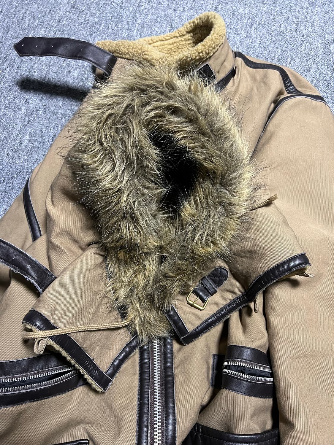 avirex b-7 무스탕 자켓 L 상품이미지3