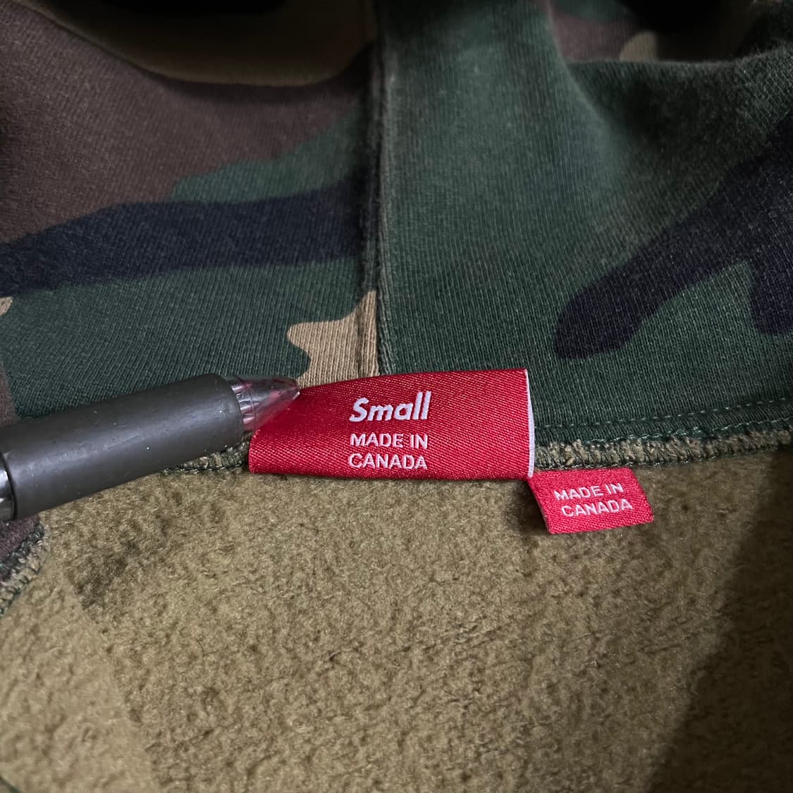 슈프림 스몰박스 카모집업 상품이미지4