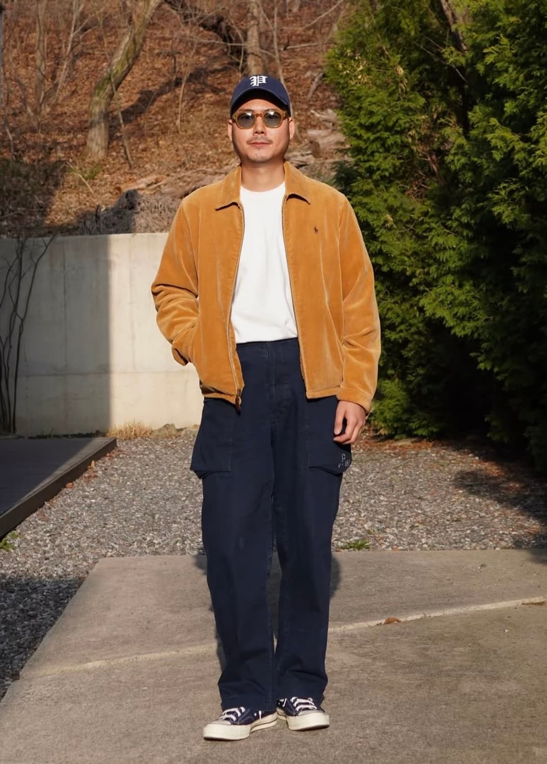 90s 폴로 코듀로이 해링턴 자켓 S 상품이미지10