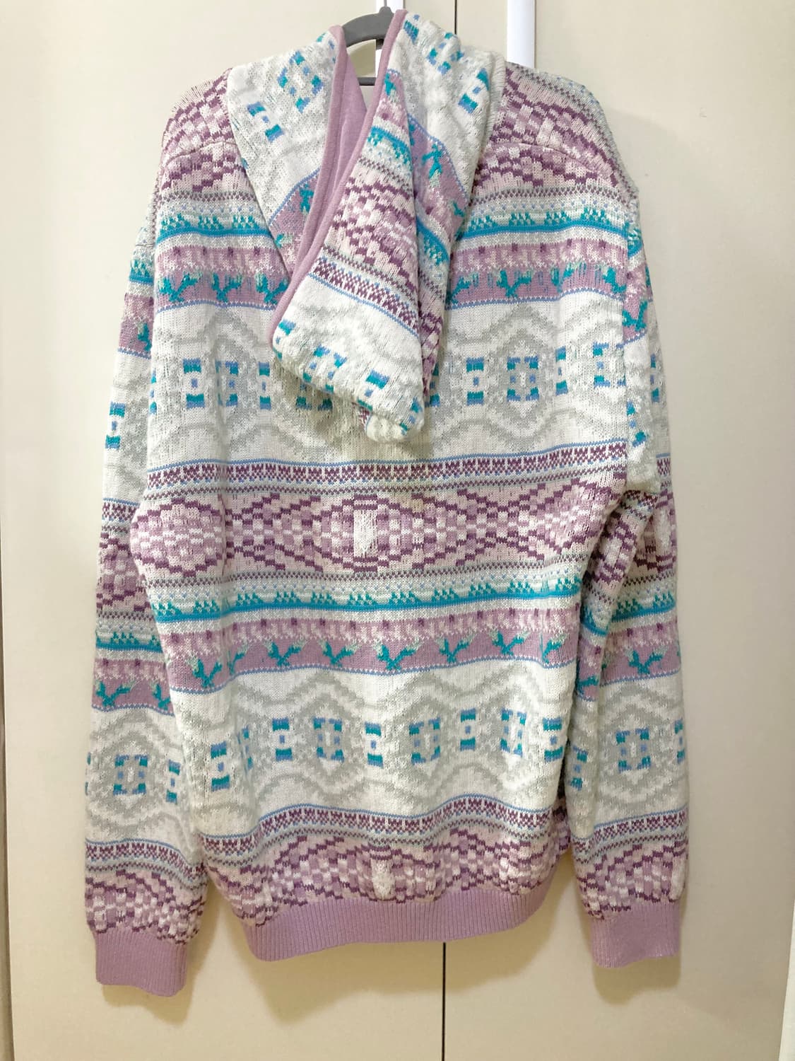 디스이즈네버댓 Hooded Zip Up Sweater Pink 상품이미지3