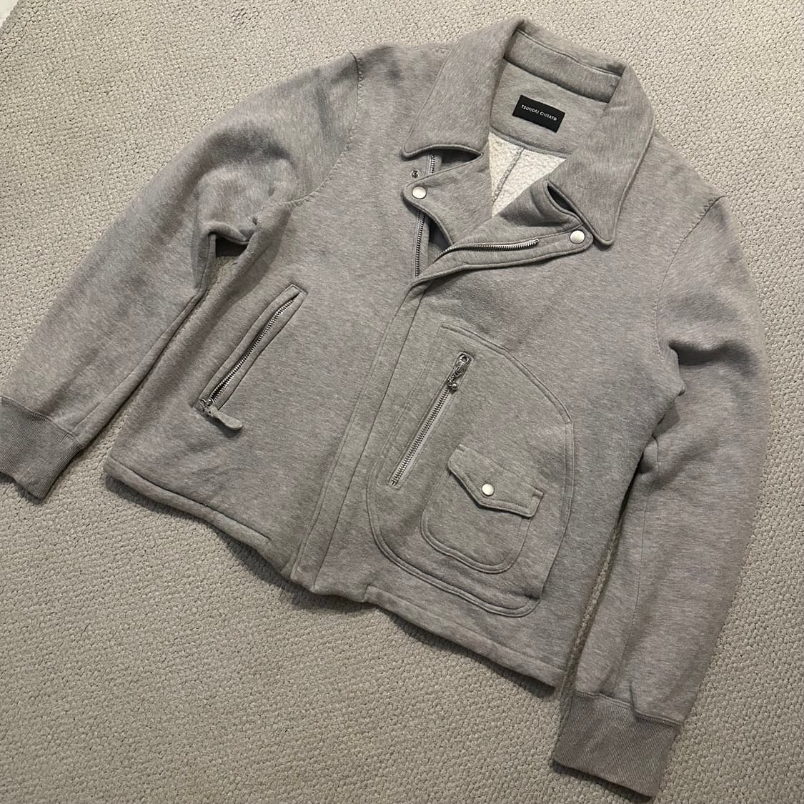 츠모리 치사토 Tsumori Chisato 바이커 스웻 자켓 상품이미지2