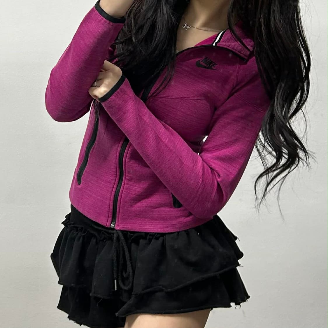 나이키 여리핏 테크팩 후드집업(S) 상품이미지2