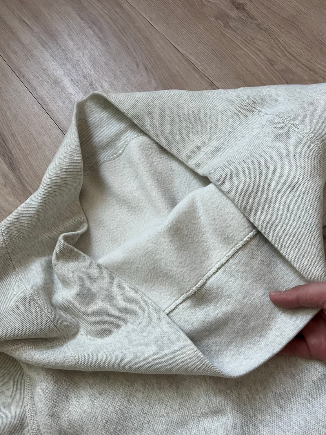 [XL]챔피온 리버스위브 스웻셔츠 오트밀 입니다. 상품이미지2