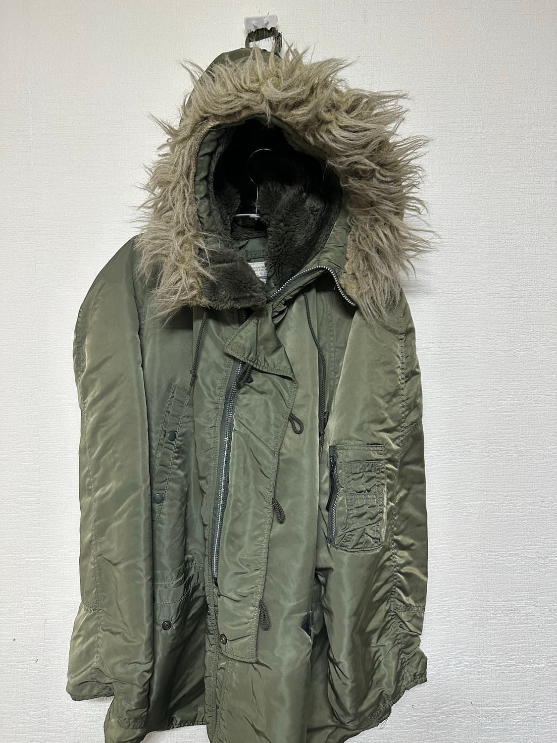 알파 인더스트리 n3b 밀리터리 스타일 야상자켓 상품이미지3