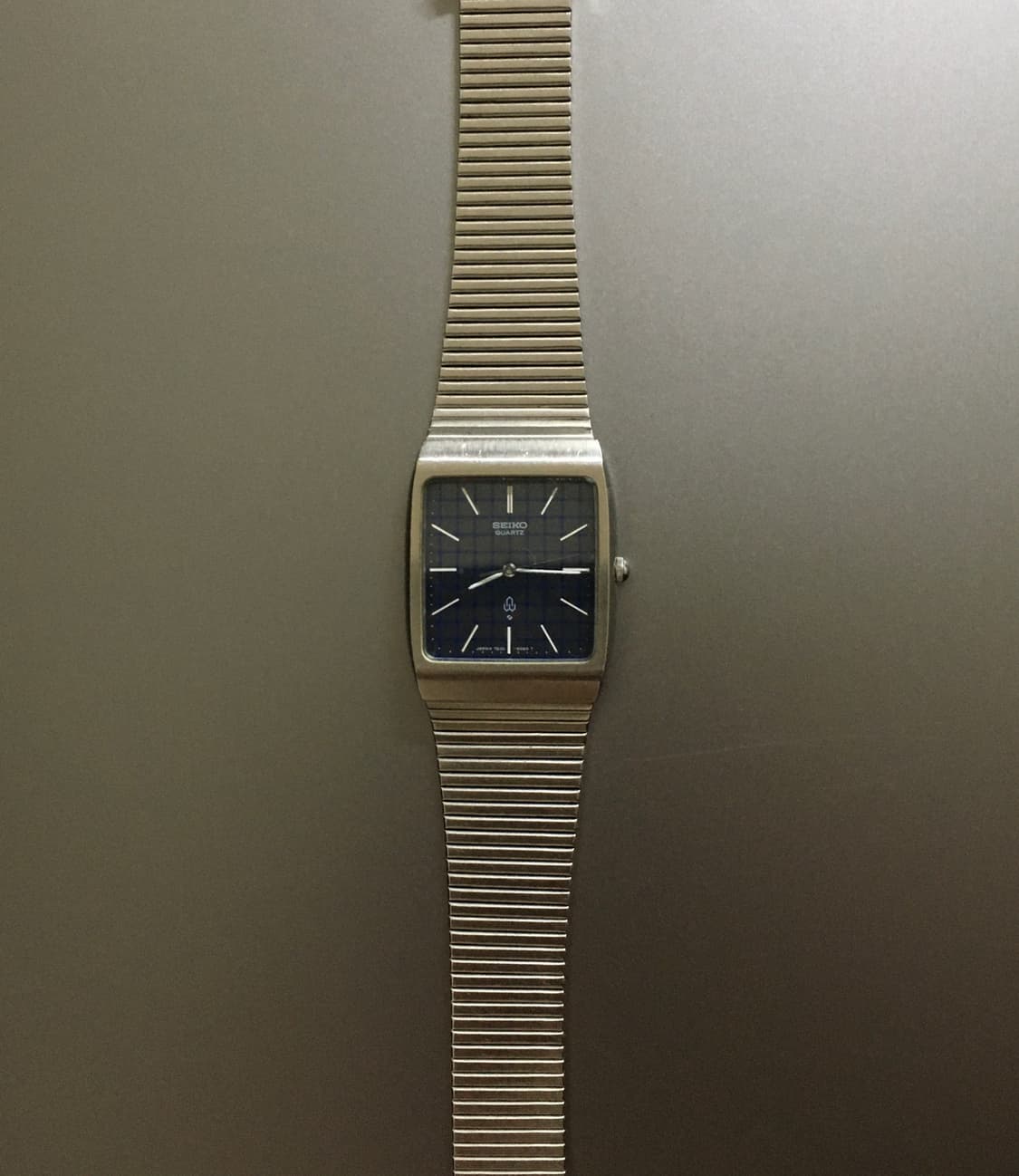 Seiko 70s blue check square quartz 상품이미지2