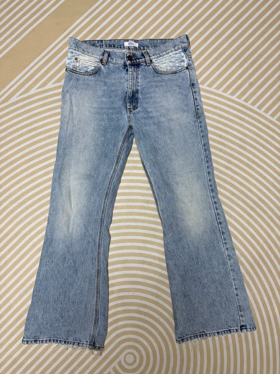 ERL 2023 COLLECTION 벨바텀 데님 L 상품이미지1